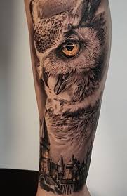 Bird Of Prey Tattoo Sleeve Pin On Tattoos