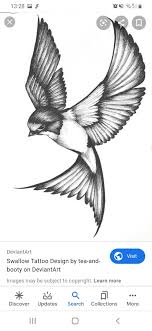 The fascinating significance of the swallow tattoo historically, swallow tattoos were used by sailors to brag about their experience on the ocean. Swallow Tattoo Tribal Bird Tattoos Family Tattoo Designs Bird Tattoo Men