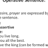 What is an imperative sentence? 1