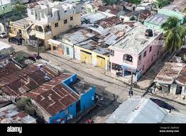 Dominican Republic, Sainto-Domingo, popular quarter of Gualey Stock Photo -  Alamy