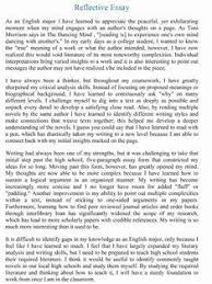 If you start your headings with a verb, then your subheadings should start with a verb. 34 Best Reflective Essay Examples Ideas Essay Examples Reflective Essay Examples Essay