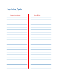 Check out our note taking template selection for the very best in unique or custom, handmade pieces from our календари и ежедневники shops. 37 Cornell Notes Templates Examples Word Excel Pdf á…