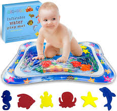 Baby floor mat with toys. Baby Play Mat Water Play Mats For Boys Toys Girls Toys Baby Gym Sensory Toys For Newborn Baby Gifts Baby Play Gym Floor Mats Great Baby Shower Presents Tummy Time Water