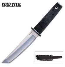 Cold Steel Kobun Tanto Style Tactical Fighting Knife Aus 8 Plain Edge Blade Knives And Swords Knife Cold Steel