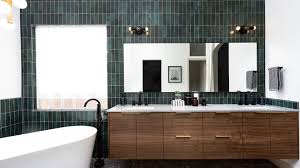 Beveled subway tiles are a quirky alternative to the classical type, one which doesn't stray far from the original. Trend Alert Vertical Tiles