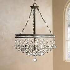 Regina Olive Bronze 19 Wide Crystal Chandelier U2231 Lamps Plus Crystal Chandelier Chandelier Lighting Bronze Chandelier