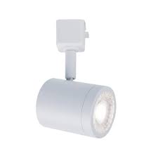 Wac Lighting Charge 1 Light White Led Line Voltage Track Head 3000k For J Track J 8010 30 Wt The Home Depot