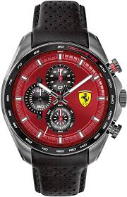 Maybe you would like to learn more about one of these? Amazon Com Ferrari Men S Speedracer Stainless Steel Quartz Watch With Leather Calfskin Strap Black 22 5 Model 0830650 Watches