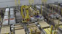 Robotic Case Palletizing