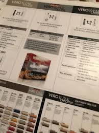 Details About Joico Vero Ultra 3 Lines Color Chart Sheet