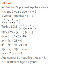 Ncert Solutions For Class 10 Maths Chapter 4 Quadratic Equations Ex 4 3 Q 4 Ncertsolutions Cbseclass10mat Quadratics Maths Ncert Solutions Maths Solutions
