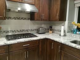 Gr770p African Rainbow Granite Kitchen With Ken Mason 3x6 Subway And Bati Orient Mosaic Great Combination Beautiful Kitchen Kitchen Remodel Granite Kitchen