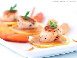 Noix De Saint Jacques A L Orange Recette Noix De Saint Jacques Recette Gastronomique Gastronomie