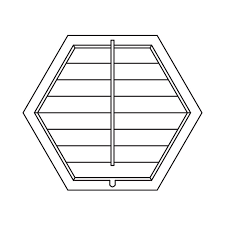 About 57 of these are blinds shades shutters 30 are shutters and plantation shutters window coverings blinds sunburst. Hexagon Octagon Shutters Plantation Shutters Cool Shutters