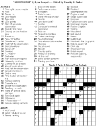 70 benchmate of brett and amy. Medium Difficulty Crossword Puzzles With Lively Fill To Print And Solve Crossword Puzzles Crossword Cross Words