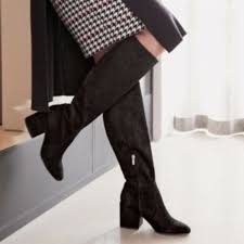 Sam Edelman Shoes Sam Edelman Thora Black Suede Knee High Boots Poshmark