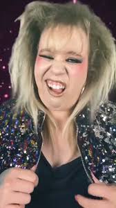 How to get ready for your #glamourshots in 1987 👩🏻‍🎤 #over30 #over40  #80skid #80s #funny #reels