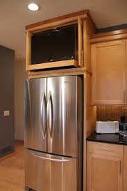 How to install fridge freezer cabinet: Get The Look Of A Built In Fridge For Less