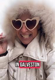 Galveston Island weather today.🥶🙏 #galvestonisland #winter2025 #stay...