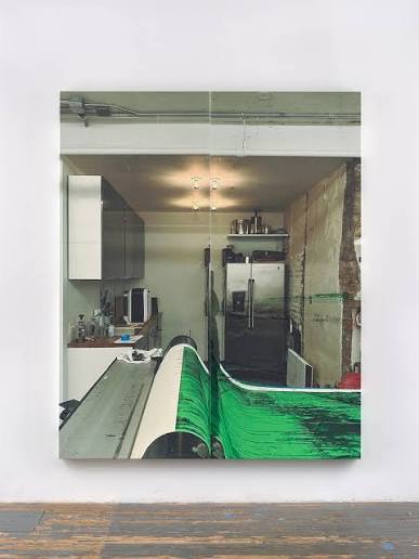 Work by Wade Guyton