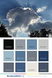 Cloud Sky Cumulus Color Palette Colorpalette Org