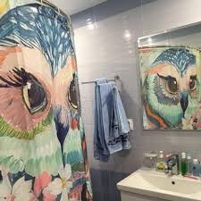 Rustic owl lantern set wall decor rustic bathroom decor. 2021 Eco Friendly Owl Print Shower Curtains Bath Products Bathroom Decor With Hooks Waterproof 71x71 From Hopestar168 21 79 Dhgate Com
