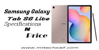 Buy samsung galaxy tab s6 and get the best deals at the lowest prices on ebay! Samsung Galaxy Tab S6 Lite Specifications And Price N Launch Date