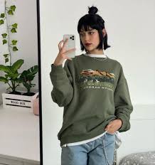 Here's my guide to how to style different types of . Women Graphic Crewneck Sweatshirt Y2k E Girl Aesthetic Vintage Printed 90s Streetwear Long Sleeve Tops Pullover Sweatshirt Hoodies Sweatshirts Aliexpress