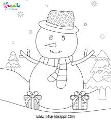 free printable winter coloring pages for kids belarabyapps in 2021 unicorn coloring pages coloring pages for kids snowman coloring pages