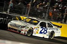 I rode with bobby while we were setting up the car a little, and he was probably the ideal driver because he was a dirt tracker who he was basically driving it like a huge dirt track. Yates Racing Wikipedia