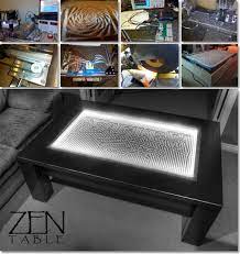 Zen garden furniture require minimal maintenance since they are made of materials that withstand wear and tear. Zen Table By Simon Hallam Kickstarter