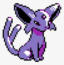 See more ideas about pokemon, pokemon perler beads, pixel art. Espeon Pixel Art Pokemon Free Transparent Png Download Pngkey