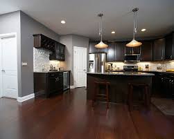 Annapolis Kitchen Customhome Newhomeconstruction Floorplan Twostoryfloorplan Cherry Cabinets Kitchen Grey Kitchen Walls Kitchen Paint