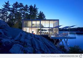 The Extraordinary Glass House In Lakefield Ontario Home Design Lover Glass House Lakefield Glass Boat