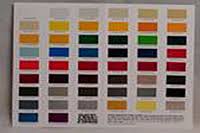 Item Poly Chart Poly Fiber Color Chart On Wicks Aircraft