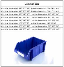 This first idea is the easiest and the most fun way to decorate your storage containers. Stackable Plastic Warehouse Clear Heavy Duty Storage Bins Buy Plastic Bins Plastic Bin Warehouse Storage Bins Product On Alibaba Com
