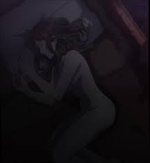 vinland saga, highres, screencap, stitched, tagme, third-party edit, 1girl,  breasts, brown hair, large breasts, long hair, navel, nude, pillow - Image  View - | Gelbooru - Free Anime and Hentai Gallery