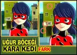 Ugur Bocegi Ile Kara Kedi Fark Oyunu Oyna