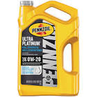 Ultra Platinum Full Synthetic 0W-20 Motor Oil, 5-L Pennzoil