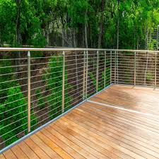 Service load on the top rail applied in any direction, in accordance with the washington administrative code. China 316 Marine Grade Stainless Steel Cable Balustrade Wire Fence With Satin Or Mirror Finish China Balustrade Balcony Stainless Steel Cable Balustrade