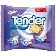 Rewe milka angebote im prospekt ⭐ du willst den aktuellen preis für milka bei rewe und anderen händlern wissen? Milka Tender Milch Minis 8 Einzeln Verpackte Mini Kuchen Aus Heller Biskuit Rolle Mit Milchcreme Fullung Und Uber Schokoladenkekse Milka Schokolade Backzutaten