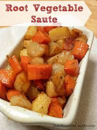 Root Vegetable Saute Carrot Parsnip And Turnip Recipe Turnip Recipes Recipes Food