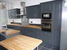 cuisine equipee chene gris fonce cuisines liebart meuble cuisine bois repeindre cuisine repeindre meuble cuisine