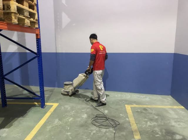 Quy trình thi công sửa sàn Epoxy xuống cấp chuẩn kỹ thuật