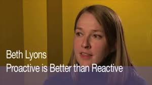 Telling the Story: Proactive is Better than Reactive