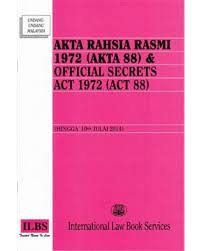 Maybe you would like to learn more about one of these? Akta Rahsia Rasmi 1972