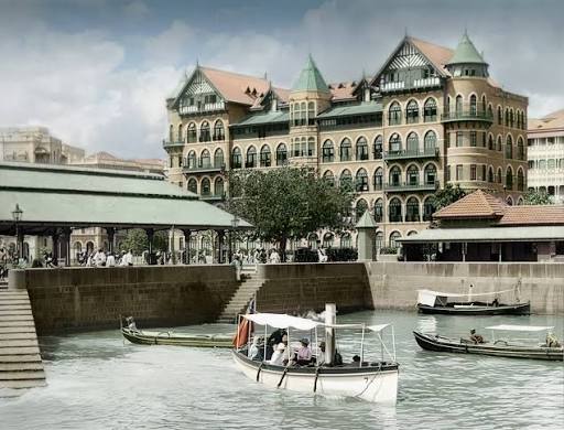 1850-1925 India, Views of old Bombay in Colour.. Full collection of restored photographs. Updated.