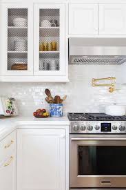 White subway tile is a classic choice for kitchen backsplashes, but dark grout lines give the material a crisp, modern appearance. 55 Best Kitchen Backsplash Ideas Tile Designs For Kitchen Backsplashes