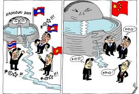 Controversial Dam In Laos