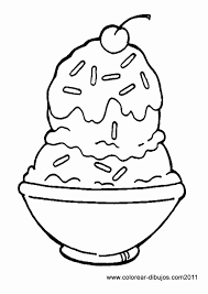 Ice cream scoop coloring pages. Ice Cream Sundae Coloring Page Beautiful Chocolat And Vanilla Ice Cream Sundae Coloring Picture Ice Cream Coloring Pages Ice Cream Art Coloring Pages To Print